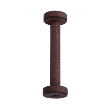Empty Thread Wood Spools Wood Sewing Bobbins for Crafts-brown