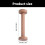 Empty Thread Wood Spools Wood Sewing Bobbins for Crafts-brown 4