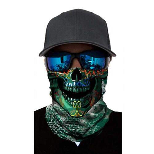 Multi-Function Neck Gaiter Face Mask, Sun Uv Protection, High Stretchable Microfiber, Quick-Dry, Breathable, Variety Of Patterns, Perfect Size For Tee 2