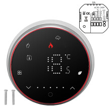 Intelligenter Thermostat mit LED-Anzeige, programmierbarer Fußbodenheizungsregler, hochpräzise Temperaturregelung, energieeffizient, intuitive