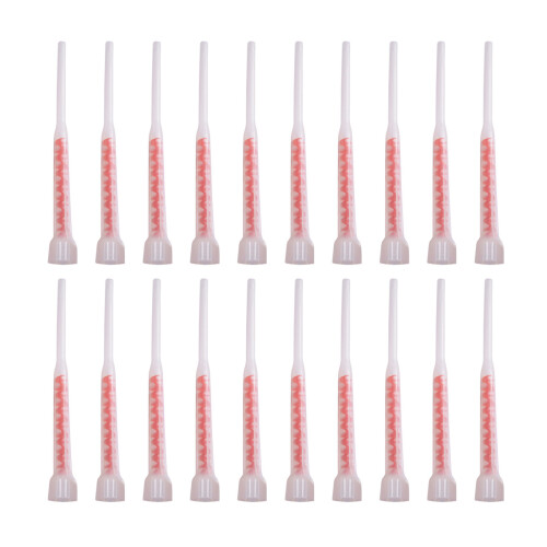20Pcs/pack Redness Plus Static Mixing Attachments for Reliable