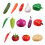 6Pcs Realistic Simulation Vegetable Kitchen-whole red tomatoes 2