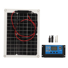 Högeffektiv solladdare 300W DC12V24V med IP67 vattentät regulator soldriven laddningssats för husbilar, båtar och campare överladdningsskydd