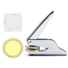 Embosser for Books Invitations Certificate Seal-drip tambourine