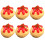 6Pcs Artificial Grilled Meat Balls Models Simulation-Type D 1