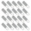 20Pcs Removable Zippers Pull Replacement Detachable-grey 1