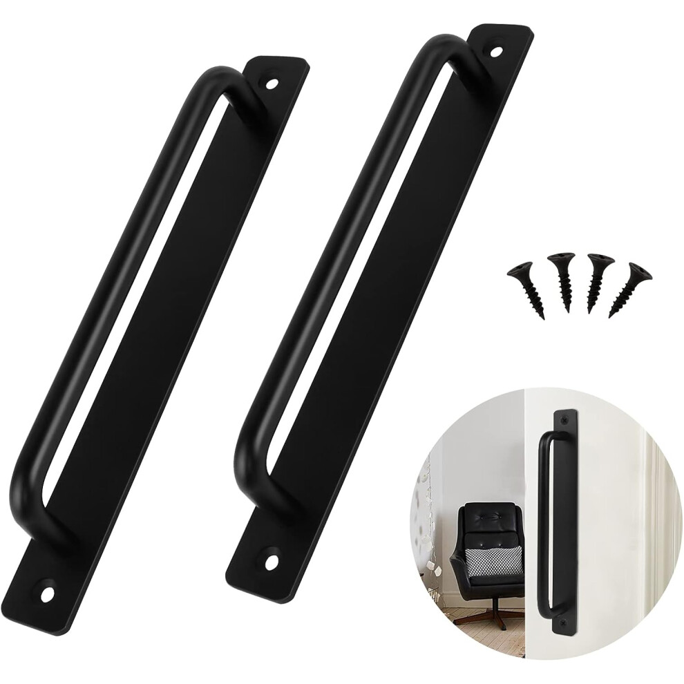 Kitchen Handles, Hardware Door Handle For Cabinets And Closets, Durable Aluminum Alloy Barn Door Handle With Matte Finish, Sliding Door Pull Handle Fi 9454554453552