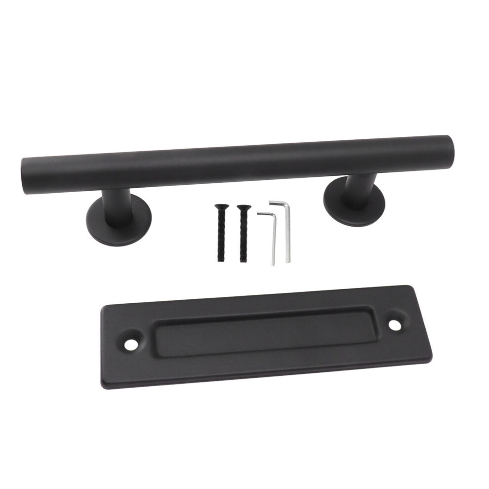 Heavy Duty Steel Pulls, Sliding Barn Door Handle For Gates, Beautiful Appearance With Exquisite Workmanship, Strong Corrosion Resistance Ensures Durab 9454554449630