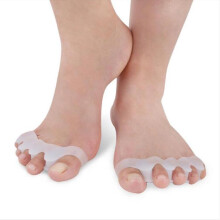 Gezonde tenen, teenspreiders voor corrigerende uitlijning en ontworpen voor sportkleding, herbruikbare teenspreiders van medische gel voor