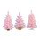 Festival Pink Christmas Tree Decoration Stylish Artificial-60CM 2