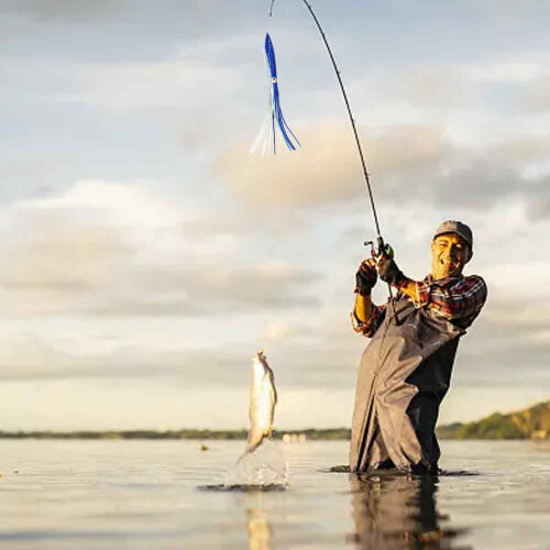 Δόλωμα Octopus Swimbait, ανθεκτικό και μαλακό πλαστικό δόλωμα με βάση τη σιλικόνη και 2