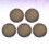 5 Pezzi Base Per Spilla Fai Da Te, Badge Antico 10
