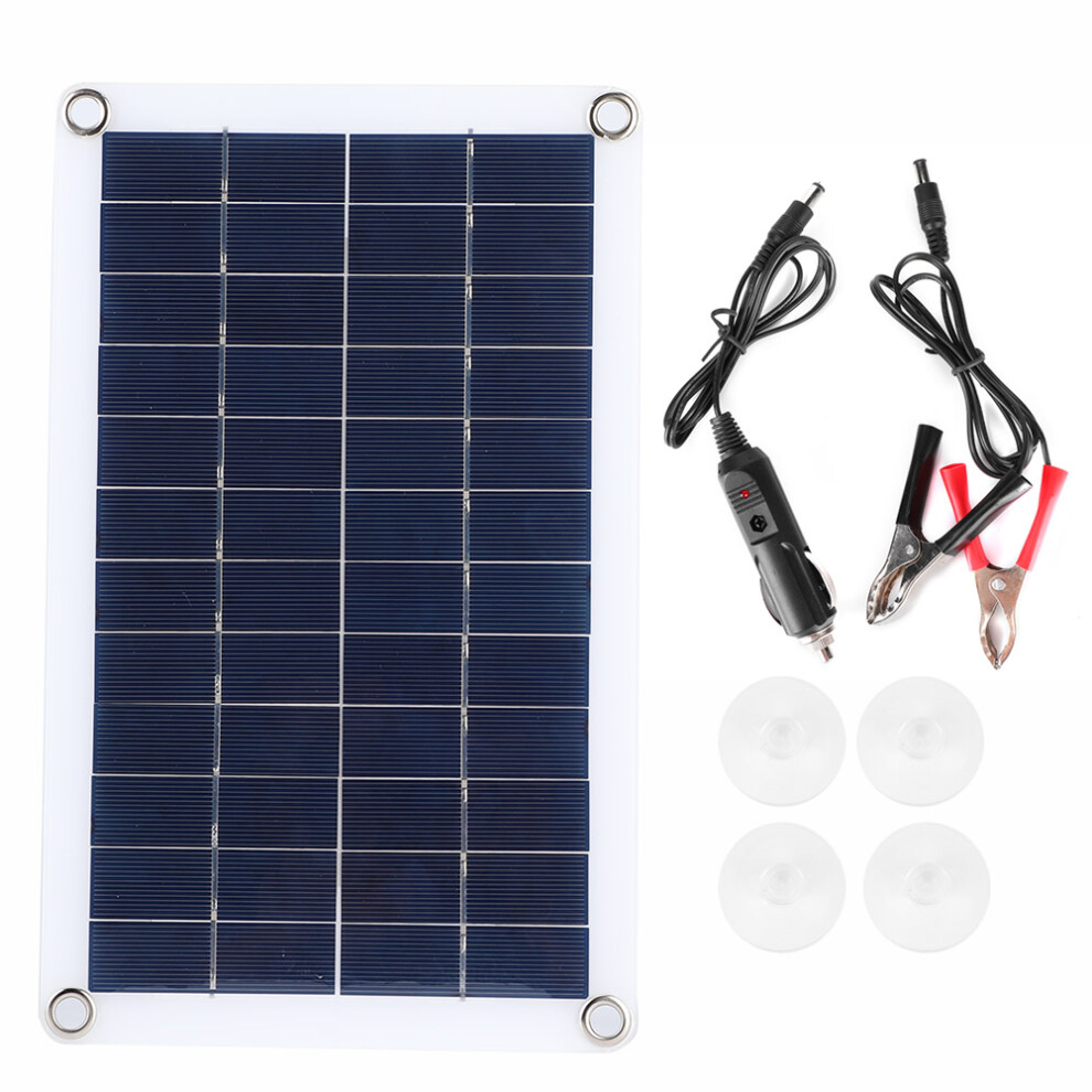 12V Battery Charger Maintainer, Monocrystalline Solar Panel Weatherproof Solar Kit, Your Ultimate Companion For Uninterrupted Power Supply 9454554434230