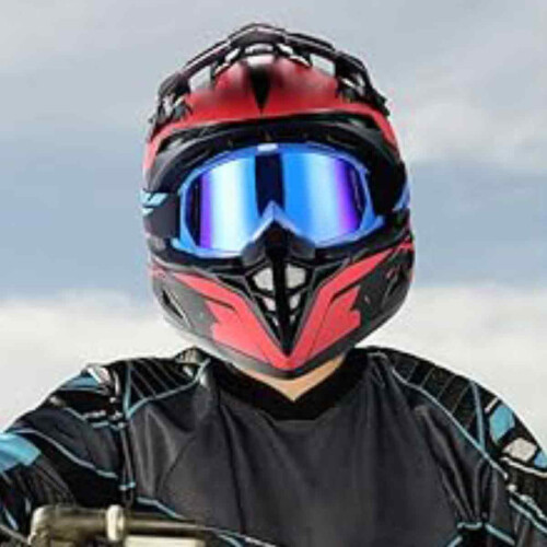 Γυαλιά Motocross με ανθεκτικό στους κρούσεις φακό, αντιανεμικά γυαλιά για