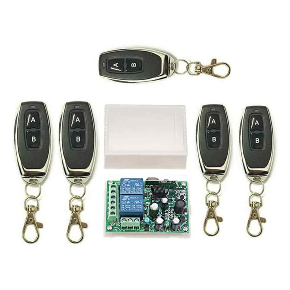 Relay Rf Remote Control For Electric Curtains, 433Mhz Wireless Switch With High Reception Sensitivity For Reliable Performance In Intelligent Control 9454554426228