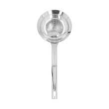 Fettabschöpflöffel aus Edelstahl, ideal für Kochbegeisterte, feinmaschiges Sieb mit rutschfestem, ergonomischem Griff, spülmaschinenfest und