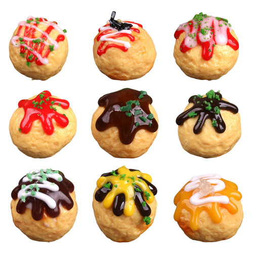 Atificial Grilled Meat Balls Models for Kitchen Shop-Type B 1