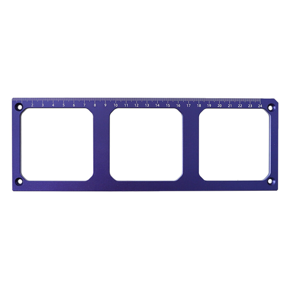 86 Type Wire Box Template Professional User-1 Three Holes 7696000695952