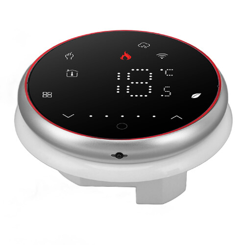 Programmierbarer Smart-Thermostat mit Touchscreen-Display und WLAN-Anbindung, sprachgesteuertes, wöchentlich programmierbares 2