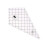 3/4/5Pcs Quilting Ruler Sewing Ruler Templates-5 piece set A 1