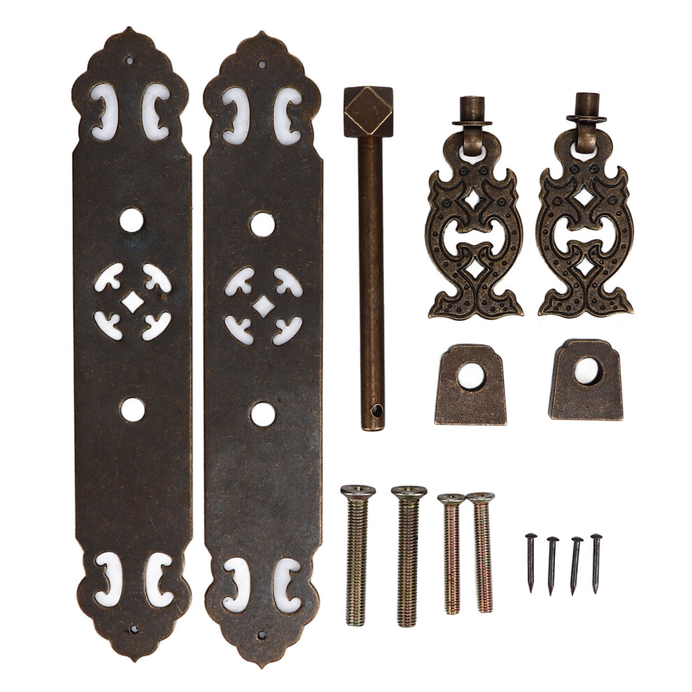 Traditional Furniture Handles, Solid Brass Knobs, Retro Decorative Hardware For Wide Application, Beautifully Engraved Antique Cabinet Hardware 9454554449760