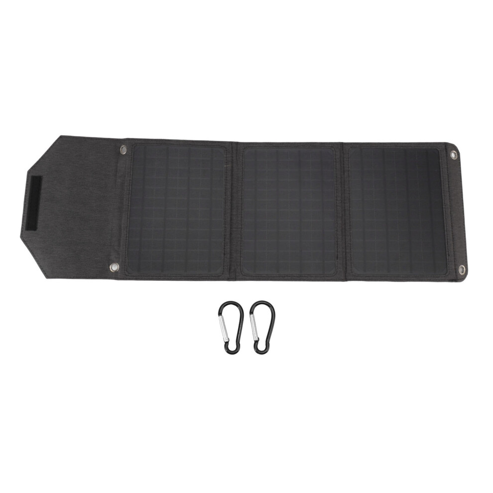 High Conversion Efficiency Portable Solar Charger, Monocrystalline Crystalline Silicon Foldable Design For Outdoor Activities, Travel, And Emergency U 9454554432946