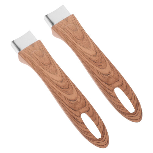2Pcs Alça Universal Anti Queimadura para Panelas e Frigideiras Bakelite