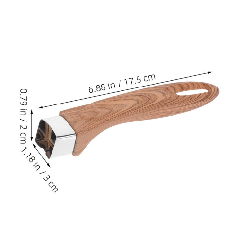 2Pcs Alça Universal Anti Queimadura para Panelas e Frigideiras Bakelite 1