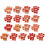 6pcs Elegant Glittering Matte Finish New Year Envelopes-JC5948 2