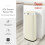 Swan Swan Townhouse Square Sensor Bin with Hands-Free Opening Motion Sensor 2