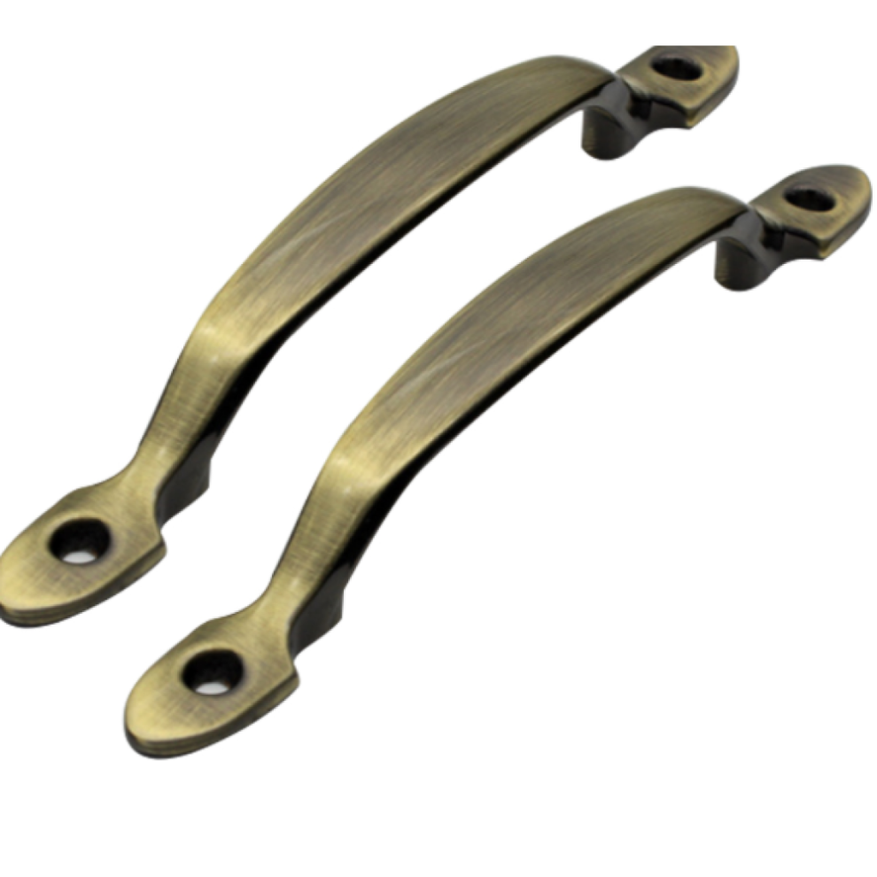Antique Door Handles, Retro Gate Pulls, Durable Zinc Alloy Handles For Barn Doors And Cabinets 9454554440842