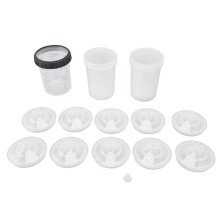 Ábhar PP Marthanach Cláir Aerdhíonacha Canisters Scannán Plaisteach Coimeádáin Stórála Ilchuspóireacha Sábháil Am Saothair Ilúsáideach