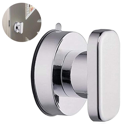 Shower Handle, Kitchen Drawer Handle, Suction Cup Door Handle - Abs Material, Strong Adsorption 1