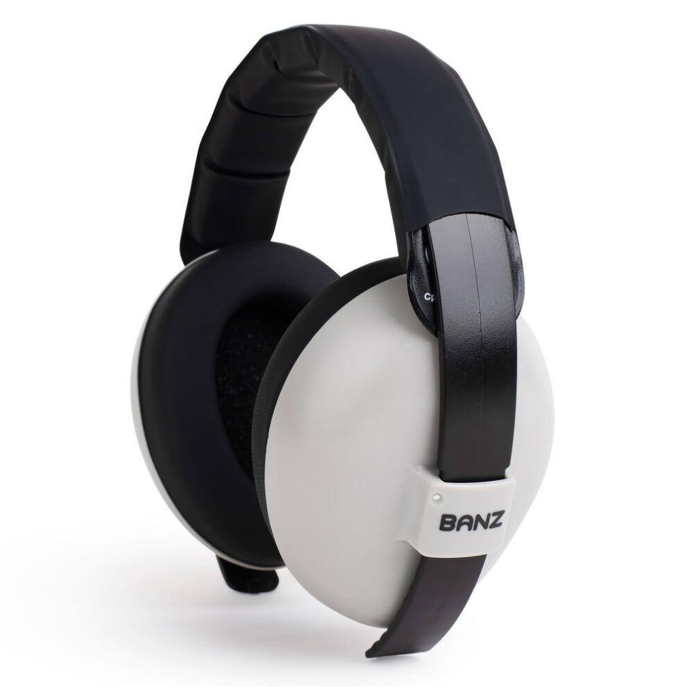 Banz Bubzee Baby Earmuffs - Unisex Kids Grey Banz Ltd