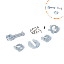Türschlosszylinderhülse für Fahrzeugtüren, Upgrade des Türschlossmechanismus vorne links/rechts, einfaches Austauschdesign für BMW X3/X5-Serie,