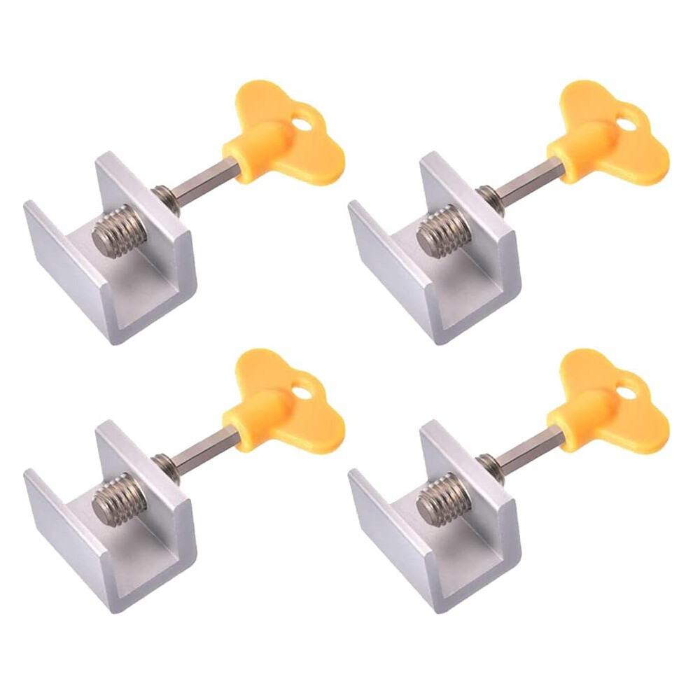Window Security Solution, Adjustable Security Locks, High-Quality Slider Window Locks For Enhanced Home Protection, Easy To Install, Fits Various Wind 9454554469645