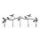 Robust and Generously Sized Wall Mounted Coat Rack, Decorative Hooks Easy Installation for Home Decoration (5Hooks) 2