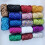 Metallic Knitting Yarn Glossy Milky Silk Thread Braiding-20 2