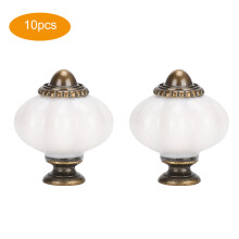 Elegante decoratieve ladeknoppen in pompoenvorm, antieke acryl handgrepen voor deuren, lades, kasten, commodes en dressoirs, ergonomisch ontworpen