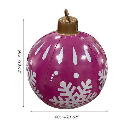 Weihnachtskugel, aufblasbarer Ball, 1