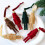 Traditional Flocking Nutcrackers Hanging-Earthy Yellow 8 5