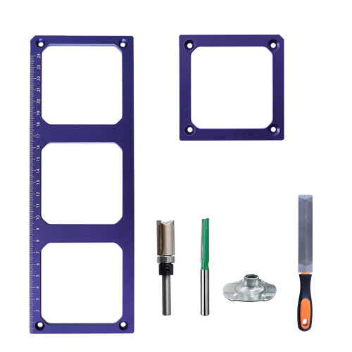 86 Type Wire Box Template Switches Socket Hole-1 single hole 1