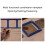 86 Type Wire Box Template Switches Socket Hole-1 single hole 6