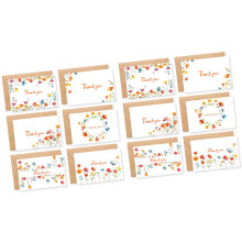User Friendly Recycled Paper Folded Cards For Special Event-B