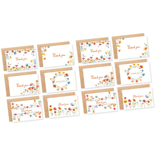 User Friendly Recycled Paper Folded Cards For Special Event-B