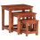 VidaXL vidaXL 3x Solid Acacia Wood Nesting Table Coffee Side Tea Accent Stand Desk 9
