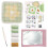 Riegelhaken-Sets, Untersetzer-Stricksets,-Hellgrün 1
