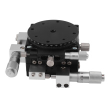 Manueller Linearpositioniertisch mit Hartmetall-Seitenkopf, 3-Achsen-Präzisionsortiertisch, höhenverstellbar, mikrometerverstellbare Plattform, sm