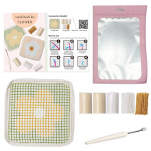 Kits zum Basteln von Untersetzern, Haken-Kits,-Farbe