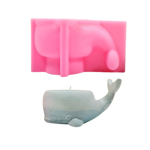 Wal-Blumentöpfe, Silikonform, Gipsformen, Kerzenbecher-Formen,